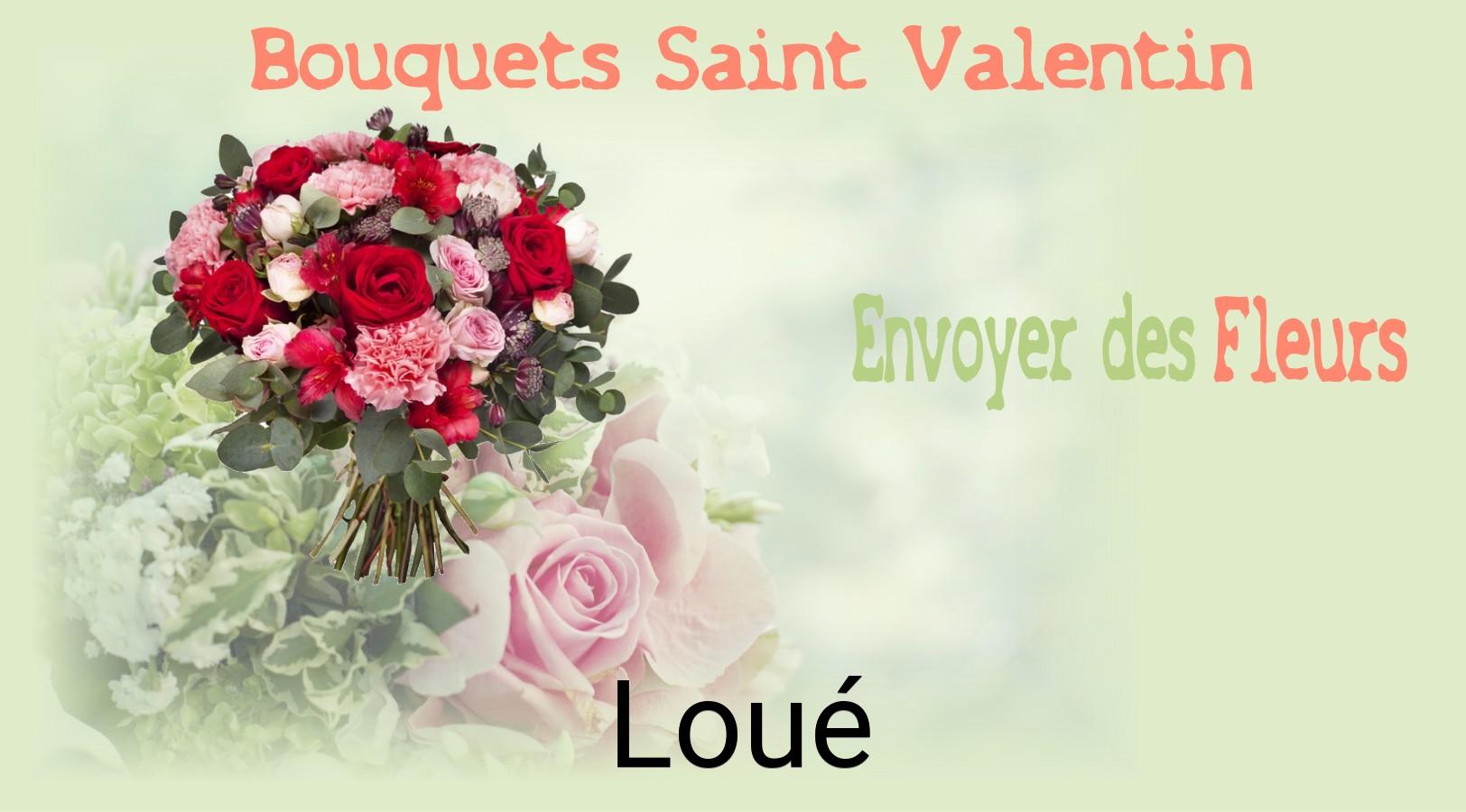 Roses de Saint-Valentin livrées à Loué